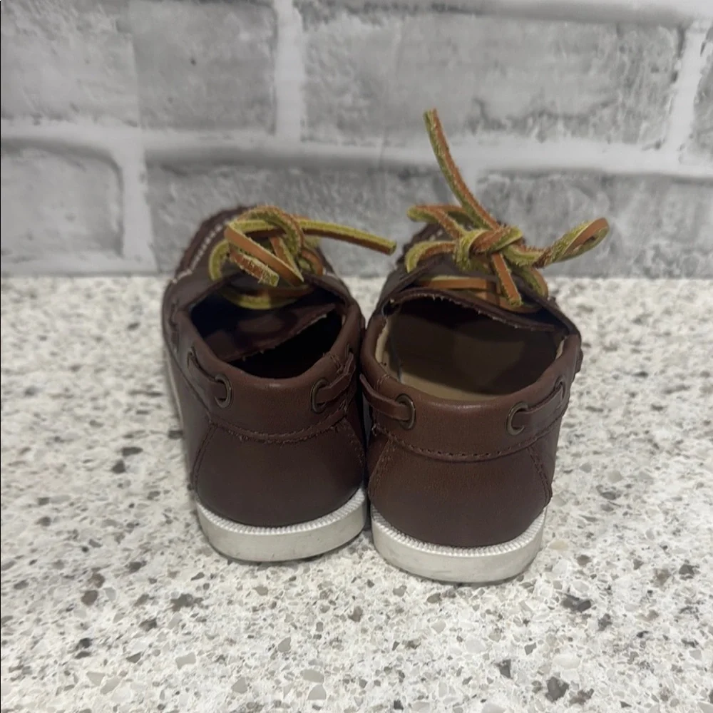 Janie and Jack Brown Moccasins for Kids